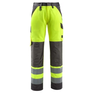 Mascot Pantalones De Trabajo Safe Light 15979 Hi-Vis Yellow / Dark Anthracite 60