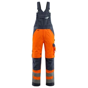 Mascot Mono Con Rodilleras Safe Supreme 15569 Hi-Vis Orange / Dark Navy 50
