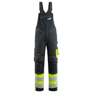 Mascot Mono Con Rodilleras Safe Supreme 15669 Black / Hi-Vis Yellow 64