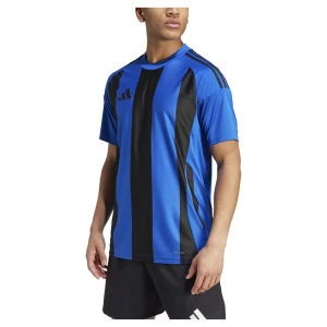 Adidas T-shirt à Manches Courtes Striped 24 Team Royal Blue / Black 2XL Homme