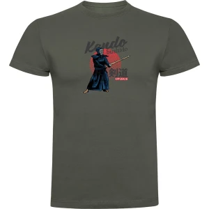 Kruskis T-shirt à Manches Courtes Bushido Dark Army Green L