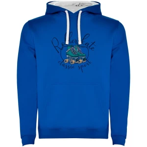 Kruskis Sweat à Capuche Classic Sport Bicolor Royal Blue / White 2XL Homme