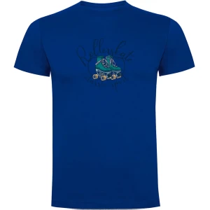 Kruskis T-shirt à Manches Courtes Classic Sport Royal Blue 2XL Homme