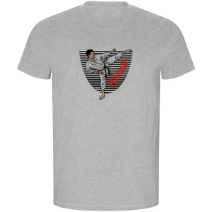 Kruskis T-shirt à Manches Courtes Karate Eco Heather Grey XL