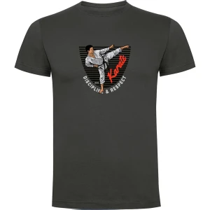 Kruskis T-shirt à Manches Courtes Karate Dark Grey XL