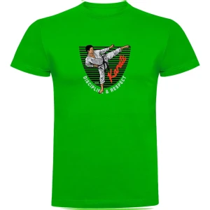 Kruskis T-shirt à Manches Courtes Karate Green XL