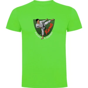 Kruskis T-shirt à Manches Courtes Karate Light Green M