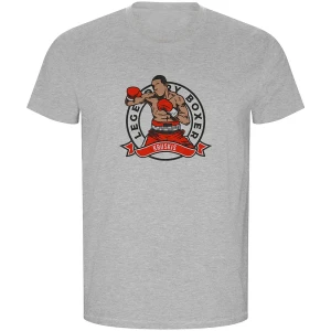 Kruskis T-shirt à Manches Courtes Legendary Boxer Eco Heather Grey 2XL