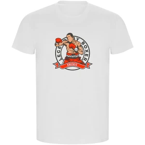Kruskis T-shirt à Manches Courtes Legendary Boxer Eco White L