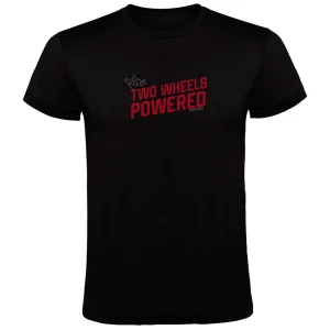Kruskis Camiseta De Manga Corta Powered Black L