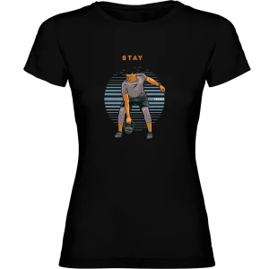 Kruskis T-shirt à Manches Courtes Stay Healthy Black XL