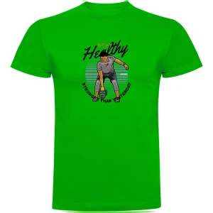 Kruskis T-shirt à Manches Courtes Stay Healthy Green M