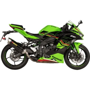 Akrapovic Silenciador Homologado Kawasaki Zx-4r Carbon/titanium Silver / Black Homologated