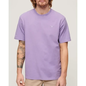Superdry T-shirt à Manches Courtes Vintage Washed Lavender Purple L Homme