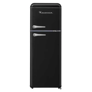 Ravanson Réfrigérateur Combiné Retro Lkk-210rb Black 157 litres unisex