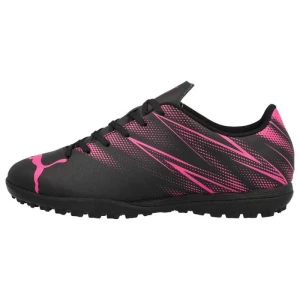 Puma Chaussures De Football Junior Attacanto Tt Black / Pink EU 29 Garçon,Fille