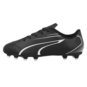 Puma Chaussures De Football Junior Vitoria Fg/ag Black / White EU 38 Garçon,Fille