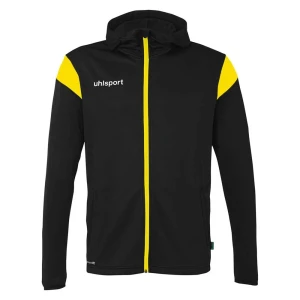 Uhlsport Sweat-shirt à Zip Squad 27 Black / Lime Yellow M Homme