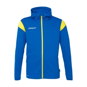 Uhlsport Sweat-shirt à Zip Squad 27 Blue / Lime Yellow 14-15 Années Garçon