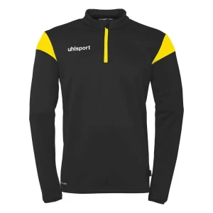 Uhlsport Sweat à Demi-zip Squad 27 Black / Lime Yellow 6-7 Années Garçon