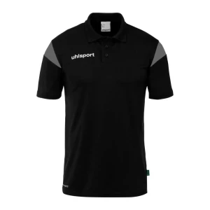 Uhlsport Polo à Manches Courtes Squad 27 Black / Anthracite 8-9 Années Garçon