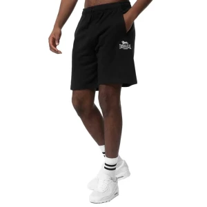 Lonsdale Short Dromore Black / White 2XL