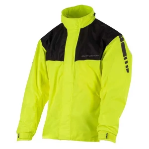 Rusty Stitches Chubasquero Sander Black / Fluo Yellow XS