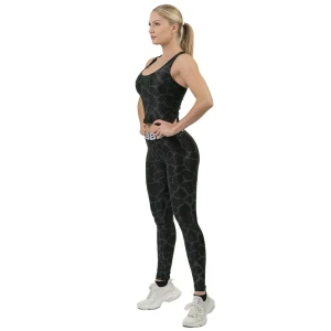 Nebbia T-shirt Sans Manches Nature-inspired Sporty Racer Back 549 Black XS