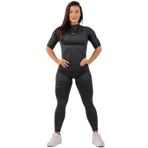 Nebbia T-shirt à Manches Courtes Python Snakeskin 416 Black XS