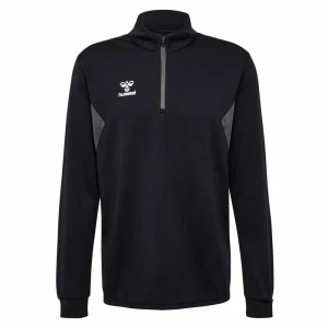Hummel Sweat à Demi-zip Authentic Black S Homme