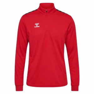 Hummel Sweat à Demi-zip Authentic True Red 2XL Homme