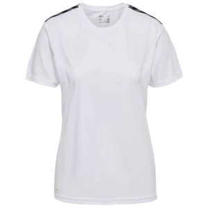 Hummel T-shirt à Manches Courtes Authentic Pl White 2XL Femme