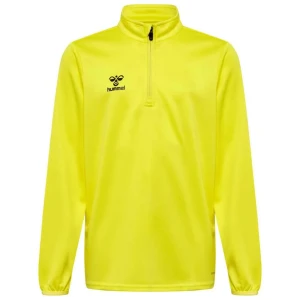 Hummel Sweat à Demi-zip Essential Blazing Yellow 164 cm Garçon,Fille