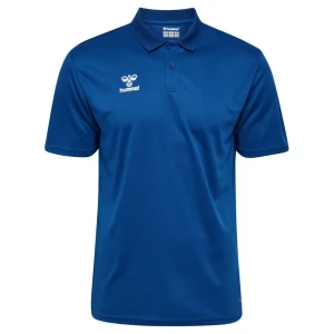 Hummel Polo à Manches Courtes Essential True Blue L Homme,Femme