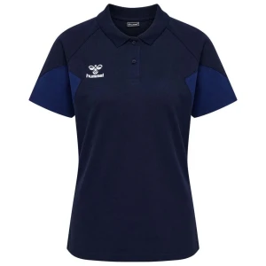 Hummel Polo à Manches Courtes Travel Marine 2XL Femme