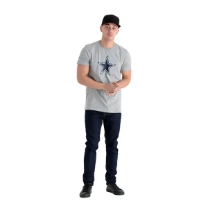 New Era T-shirt à Manches Courtes Nfl Regular Dallas Cowboys Grey Med M Homme