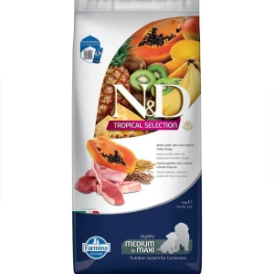Farmina N&d Puppy Sélection Tropical Agneau Maxi Pour Chiens 10kg Multicolor 10kg
