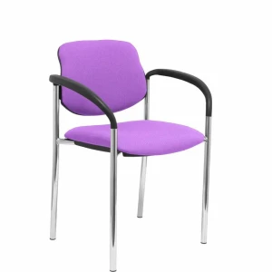 Nowy Styl Chaise De Bureau Fixe Styl Bali With Arms Lilac / Cromo One Size