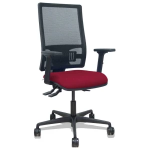 Piqueras Y Crespo Chaise De Bureau Ergonomique Bormate Asyncro Arms 2d Garnet One Size