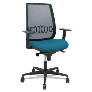 Piqueras Y Crespo Silla De Oficina Ergonómica Mesh Synchro Wings Green Oil One Size