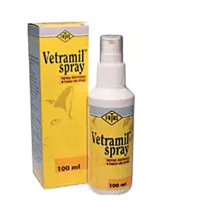 Fatro Sac Crema Curativa Para Perros Y Gatos Vetramil Spray 100ml Yellow One Size