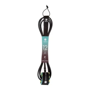 Radz Hawaii Leash De Surf Big Surf 12´ 9mm Black 3.7 x 9 mm unisex