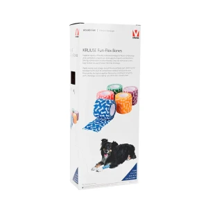Kruuse Venda Para Mascotas Fun Flex Bones 0.05x4.5 M Multicolor One Size