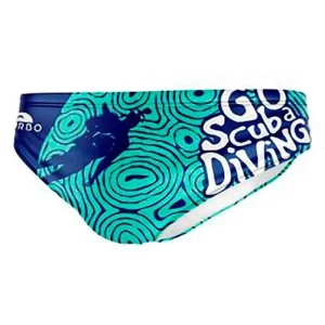 Turbo Bañador Slip Go Scuba Green 3-4 Años