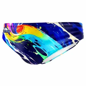 Turbo Bañador Slip Paint Vortex Royal L