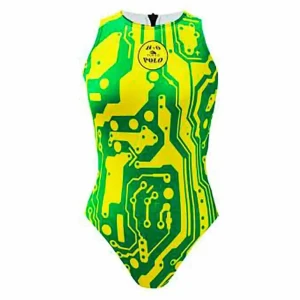 Turbo Traje De Baño High Tech Green 2XL