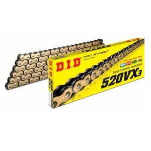 Did Cadena 520vx3 Gold / Black 116 Links