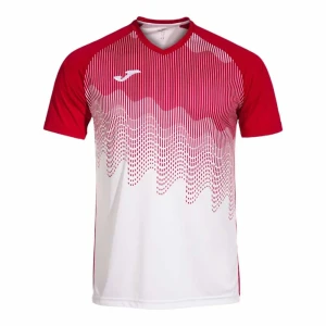 Joma T-shirt à Manches Courtes Tiger Vi White / Red 4-5 Années Garçon