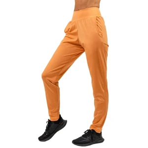 Nebbia Pantalon De Survêtement Shiny Slim Fit Sleek Orange M