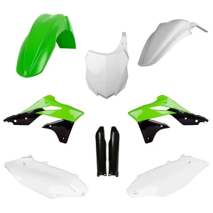 Polisport Off Road Kit De Plásticos Mx Full Kawasaki Kx250f 13-16/14-15 91488 Green / White / Black One Size